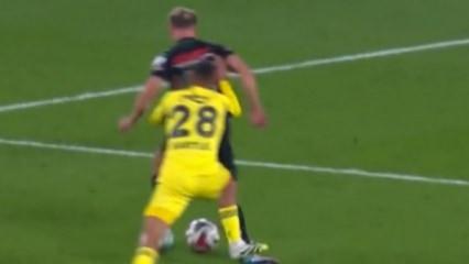 Fenerbah&ccedil;e ma&ccedil;ında kırmızı kart tartışmaları! Beşiktaş'a &ccedil;ıkan kart akıllara geldi