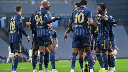 Fenerbah&ccedil;e yıldızlarıyla g&uuml;ld&uuml;! Ma&ccedil; fazlasıyla liderliğe y&uuml;kseldi