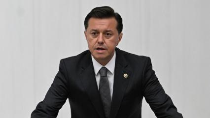 AK Partili Hatipoğlu'ndan &Ouml;zg&uuml;r &Ouml;zel'e sert tepki: Mezar başında rakı i&ccedil;mek rezalettir