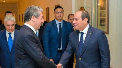 Sisi'den Barzani'ye net mesaj: Irak'ın toprak b&uuml;t&uuml;nl&uuml;ğ&uuml; kırmızı &ccedil;izgimizdir