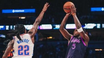 NBA'de son şampiyon Thunder, deplasmanda Timberwolves'a kaybetti
