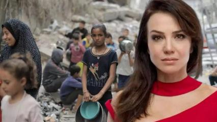 &Uuml;nl&uuml; oyuncu 'k&uuml;resel zulme' şarkı yazdı!