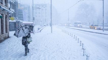 Son dakika: Meteoroloji'den uyarı &uuml;st&uuml;ne uyarı! Kar tatili haberleri peş peşe geldi...
