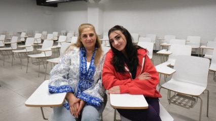 Suriyeli anne ve kızı, T&uuml;rkiye'de eğitimle geleceğe tutunuyor