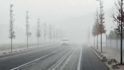 Tekirdağ'da sis nedeniyle eğitim u&ccedil;uşları iptal edildi