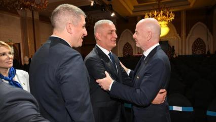 TFF Başkanı İbrahim Hacıosmanoğlu, FIFA Komiteleri Genel Kurul Toplantısı'na katıldı