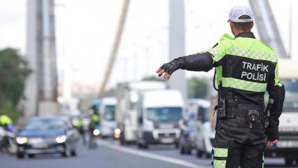 Trafikte düzeni bozana rekor cezalar yolda