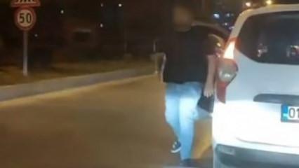 Trafikte yumruklu saldırı! Ş&uuml;pheli tutuklandı