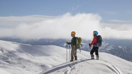 Tunceli&rsquo;de karla kaplı dağlar kış turizmini canlandırıyor