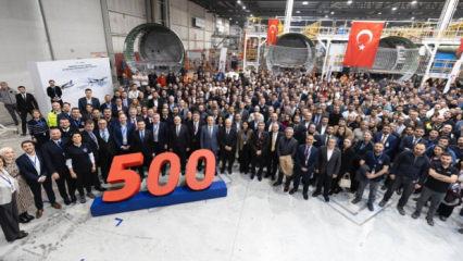 TUSAŞ Airbus'a 500'&uuml;nc&uuml; g&ouml;vde teslimatını ger&ccedil;ekleştirdi