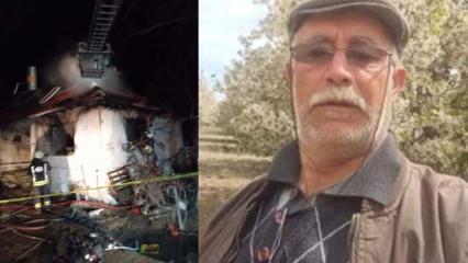 Annesini kurtarmak i&ccedil;in alevlerin arasına daldı, canından oldu