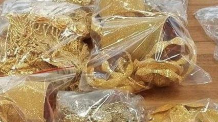 200 bin Euro'luk altınla 'komşu'da yakalandı!