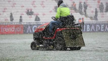 -5 derecede oynanan 1. Lig ma&ccedil;ına kar engeli