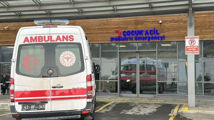 &Uuml;cretsiz dağıtılan &ccedil;ikolataları yiyen 20 &ouml;ğrenci hastanelik oldu