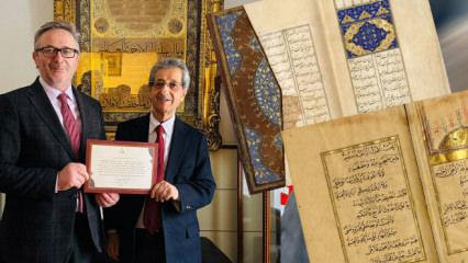 &Uuml;nl&uuml; hat tarih&ccedil;isi Prof. Dr. Muhittin Serin &ouml;zel koleksiyonundan 7 eseri T&Uuml;YEK'e bağışladı