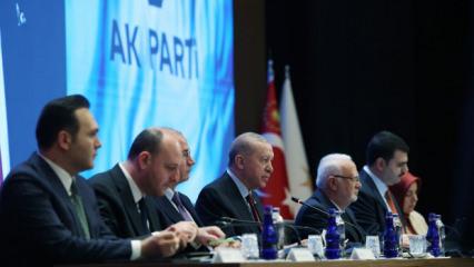 AK Parti MKYK, Cumhurbaşkanı Erdoğan başkanlığında toplandı