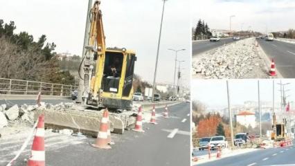 Ankara'da skandal belediyecilik: Tek iş&ccedil;iyle yol inşaatı