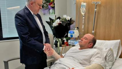 Avustralya h&uuml;k&uuml;metinden Suriyeli Ahmet'e cesaret &ouml;d&uuml;l&uuml;