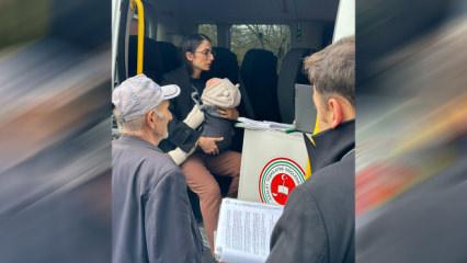 Bakan Tun&ccedil;'tan bebeğiyle keşfe &ccedil;ıkan hakime tebrik: Adalete olan inancın fotoğrafı