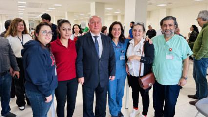 Bodrum'da 42 yıl &ouml;nce mesleğe başlayan doktora duygusal veda!