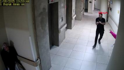 Boşanma aşamasındaki eşini hastanede kovalayıp, vurmuştu; g&ouml;r&uuml;nt&uuml;leri ortaya &ccedil;ıktı