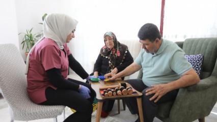 Gaziantep B&uuml;y&uuml;kşehir'den evde fizik tedavi hizmeti 