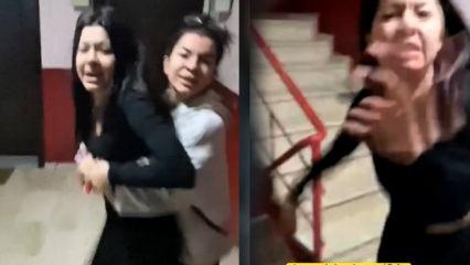 &Ccedil;orlu'da m&uuml;şteri dehşeti! Eve gelen kadın kuryeye tekme tokat saldırdı