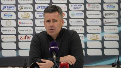 H&uuml;seyin Eroğlu mağlubiyetin ardından konuştu: Beklemediğimiz bir skor