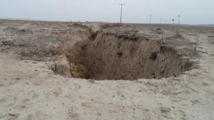 Durum kritik! B&ouml;lge her yıl 10 santim toprağa g&ouml;m&uuml;l&uuml;yor