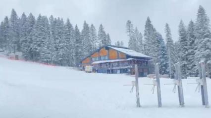 Kastamonu'da kar yağışı etkili oluyor