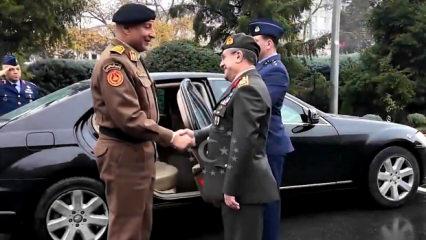 Libya Genelkurmay Başkanı Al-Hadda'nın kazadan &ouml;nceki son g&ouml;r&uuml;nt&uuml;leri ortaya &ccedil;ıktı