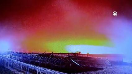 Libya heyetini taşıyan u&ccedil;ağın d&uuml;ş&uuml;ş anına ait g&ouml;r&uuml;nt&uuml;ler ortaya &ccedil;ıktı