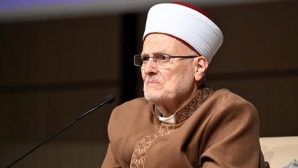 Mescid-i Aksa İmam Hatibi Şeyh Sabri: Kud&uuml;s, son derece acı bir d&ouml;nemden ge&ccedil;iyor