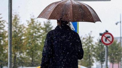 Meteoroloji yeni harita yayımladı! İstanbul dahil &ccedil;ok sayıda il i&ccedil;in son dakika uyarısı