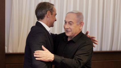 Yunan halkına a&ccedil;ık ihanet: Mi&ccedil;otakis-Netanyahu g&ouml;r&uuml;şmesine tepki yağdı!