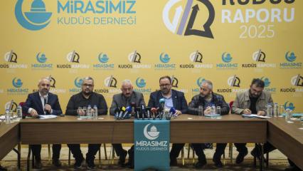 Mirasımız Kud&uuml;s Derneği 2025 raporunu a&ccedil;ıkladı: Gazze'de tarihi yıkım