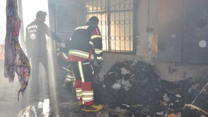 M&uuml;stakil evde yangın: İki &ccedil;ocuk hayatını kaybetti