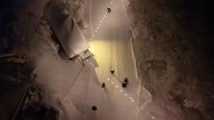 Rize&rsquo;nin denizi g&ouml;ren zirvesi: Kış sporlarının yeni adresi oldu!