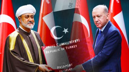 T&uuml;rkiye'yle Umman vizeleri karşılıklı kaldırdı