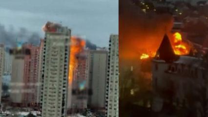 Ukrayna: Kiev'e Rus saldırıları d&uuml;zenlendi