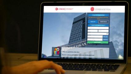 2025 yılında CİMER'e yapılan başvuru sayısı a&ccedil;ıklandı