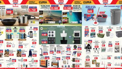 BİM 9 Ocak 2026 Cuma akt&uuml;el kataloğu: Ş&ouml;mine Isıtıcı, Akıllı Saat, Dikey S&uuml;p&uuml;rge, Temizlik Seti...