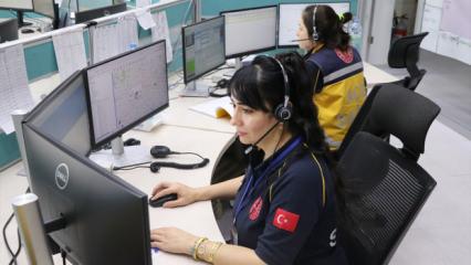 Yozgat'ta 112'ye gelen asılsız ihbar sayısı d&uuml;şt&uuml; 