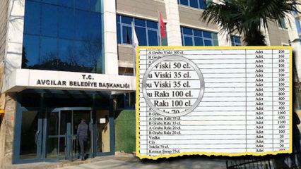Avcılar&rsquo;da 'sarhoş' mesai! CHP'li belediyenin i&ccedil;kilerini millet &ouml;deyecek...Tam 43 bin şişe