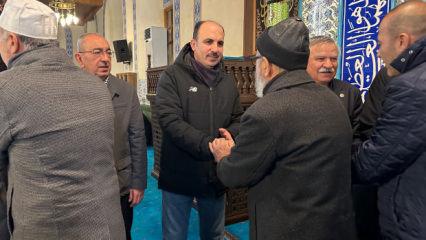 Başkan Altay, Filistin'e destek i&ccedil;in sabah namazında Konyalılarla buluştu