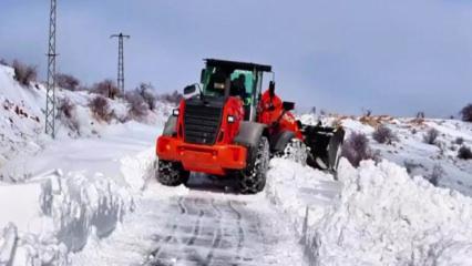 Batman'da 4 bin 859 kilometre yol ulaşıma a&ccedil;ıldı
