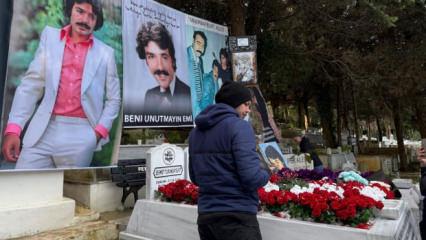 Ferdi Tayfur vefatının 1. yıl d&ouml;n&uuml;m&uuml;nde mezarı başında anıldı