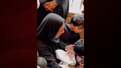 Gazze&rsquo;de şehit edilen Ahmed Naim&rsquo;e y&uuml;rek yakan veda