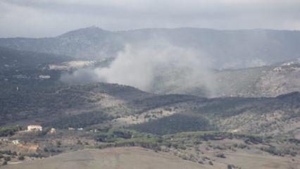 İsrail L&uuml;bnan'da &ccedil;ok sayıda noktayı vurdu