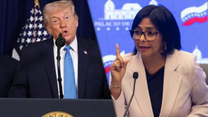 Son dakika: Venezuela ABD'ye resti &ccedil;ekti! Maduro'nun yardımcısı ilan etti